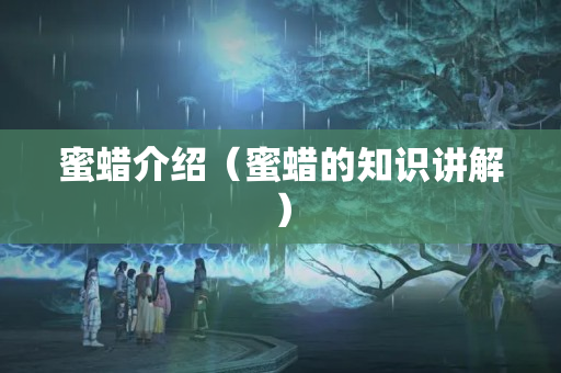 蜜蜡介绍（蜜蜡的知识讲解）