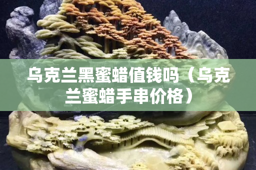 乌克兰黑蜜蜡值钱吗（乌克兰蜜蜡手串价格）