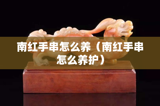 南红手串怎么养（南红手串怎么养护）