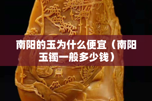 南阳的玉为什么便宜（南阳玉镯一般多少钱）