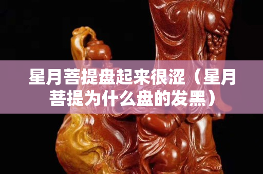 星月菩提盘起来很涩（星月菩提为什么盘的发黑）