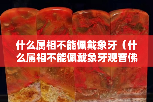 什么属相不能佩戴象牙（什么属相不能佩戴象牙观音佛像）