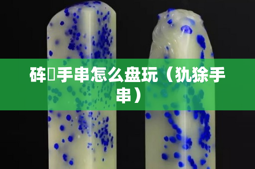 砗蟝手串怎么盘玩（犰狳手串）