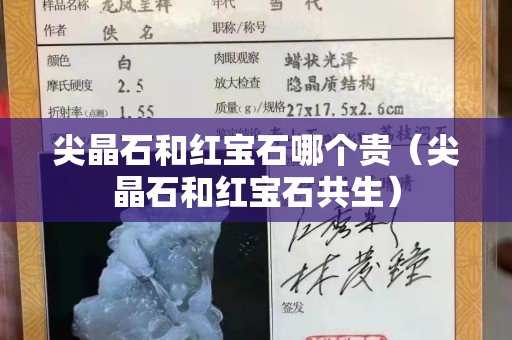 尖晶石和红宝石哪个贵（尖晶石和红宝石共生）
