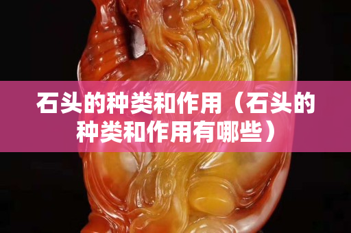 石头的种类和作用（石头的种类和作用有哪些）