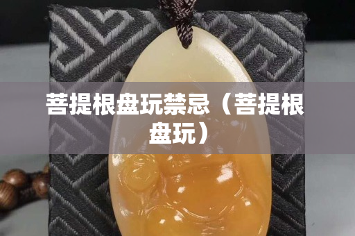 菩提根盘玩禁忌（菩提根 盘玩）