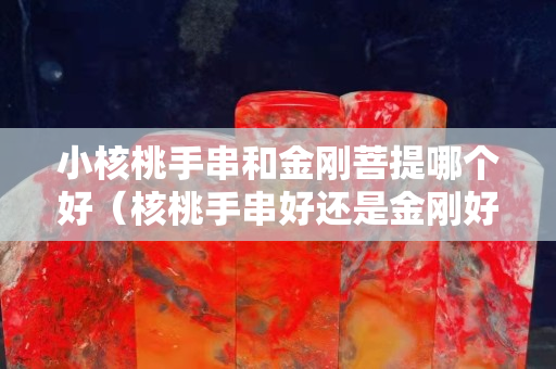 小核桃手串和金刚菩提哪个好（核桃手串好还是金刚好）