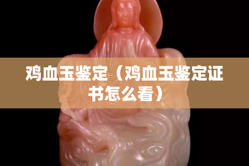 鸡血玉鉴定（鸡血玉鉴定证书怎么看）