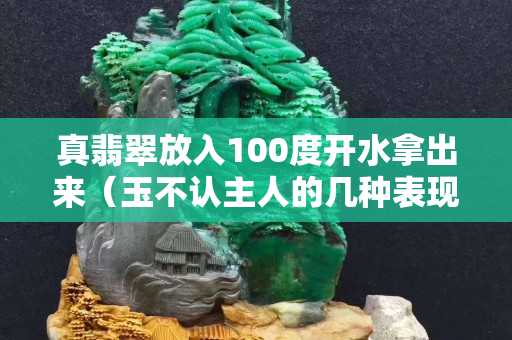 真翡翠放入100度开水拿出来（玉不认主人的几种表现）