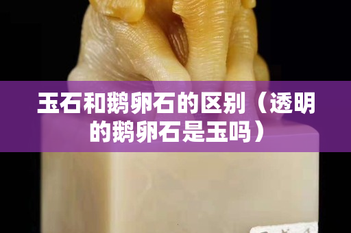 玉石和鹅卵石的区别（透明的鹅卵石是玉吗）