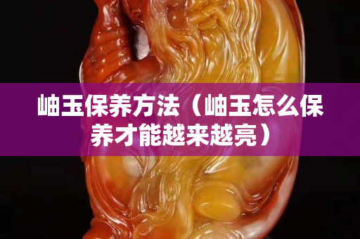 岫玉保养方法（岫玉怎么保养才能越来越亮）