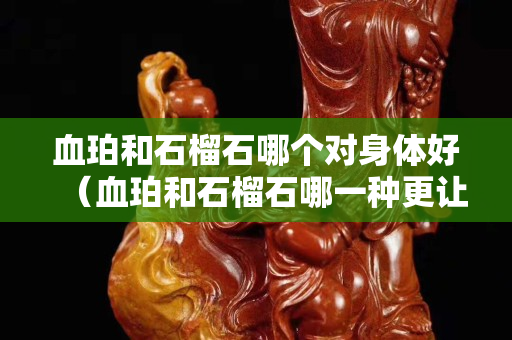 血珀和石榴石哪个对身体好（血珀和石榴石哪一种更让人眼前一亮）