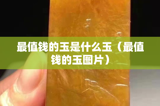 最值钱的玉是什么玉（最值钱的玉图片）