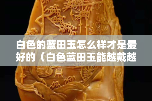 白色的蓝田玉怎么样才是最好的（白色蓝田玉能越戴越透吗）