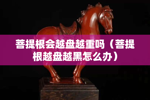 菩提根会越盘越重吗（菩提根越盘越黑怎么办）