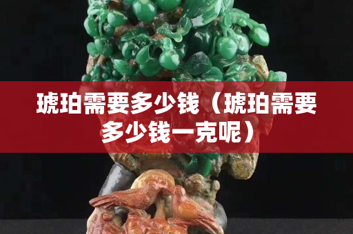琥珀需要多少钱（琥珀需要多少钱一克呢）