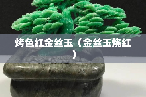 烤色红金丝玉（金丝玉烧红）