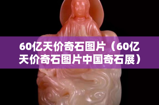 60亿天价奇石图片（60亿天价奇石图片中国奇石展）