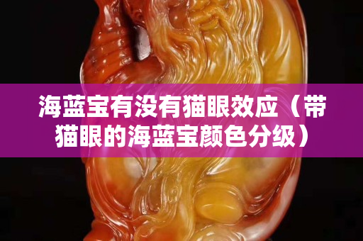 海蓝宝有没有猫眼效应（带猫眼的海蓝宝颜色分级）