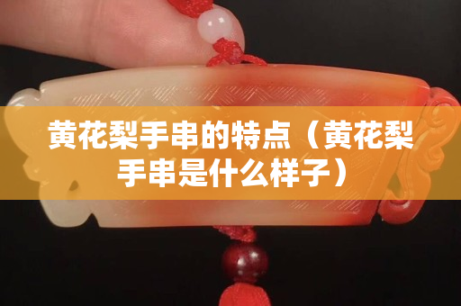 黄花梨手串的特点（黄花梨手串是什么样子）