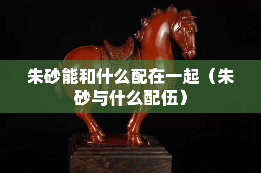 朱砂能和什么配在一起（朱砂与什么配伍）
