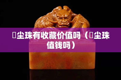 雮尘珠有收藏价值吗（雮尘珠值钱吗）