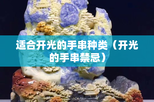 适合开光的手串种类（开光的手串禁忌）