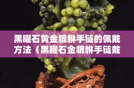 黑曜石黄金貔貅手链的佩戴方法（黑曜石金貔貅手链戴哪只手）