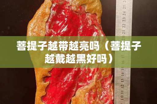 菩提子越带越亮吗（菩提子越戴越黑好吗）