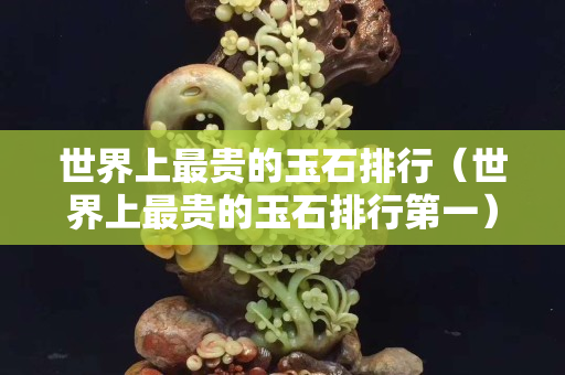 世界上最贵的玉石排行（世界上最贵的玉石排行第一）