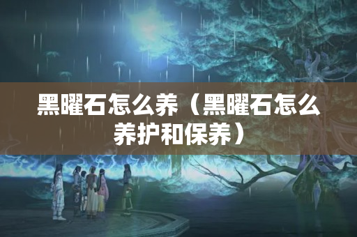 黑曜石怎么养（黑曜石怎么养护和保养）