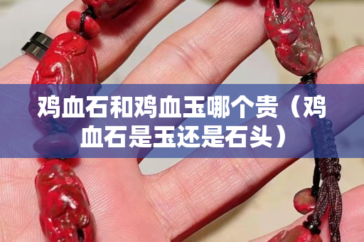 鸡血石和鸡血玉哪个贵（鸡血石是玉还是石头）