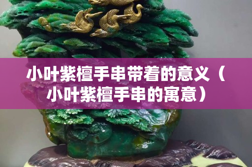 小叶紫檀手串带着的意义（小叶紫檀手串的寓意）