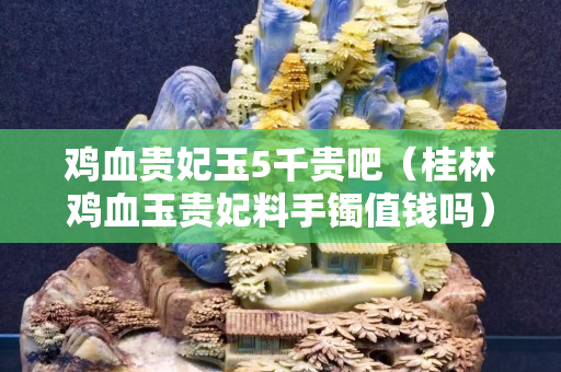 鸡血贵妃玉5千贵吧（桂林鸡血玉贵妃料手镯值钱吗）