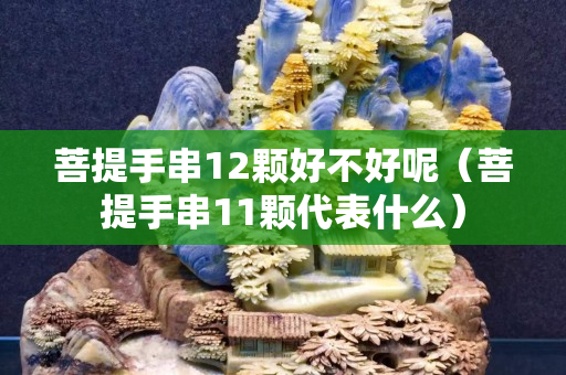 菩提手串12颗好不好呢（菩提手串11颗代表什么）