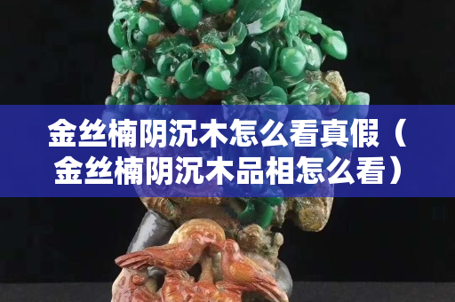 金丝楠阴沉木怎么看真假（金丝楠阴沉木品相怎么看）