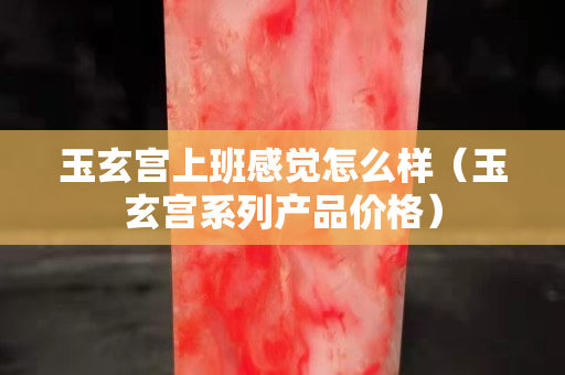 玉玄宫上班感觉怎么样（玉玄宫系列产品价格）