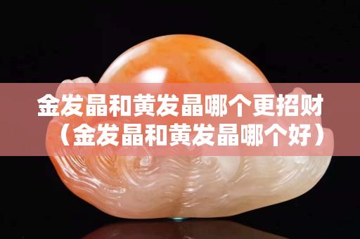 金发晶和黄发晶哪个更招财（金发晶和黄发晶哪个好）