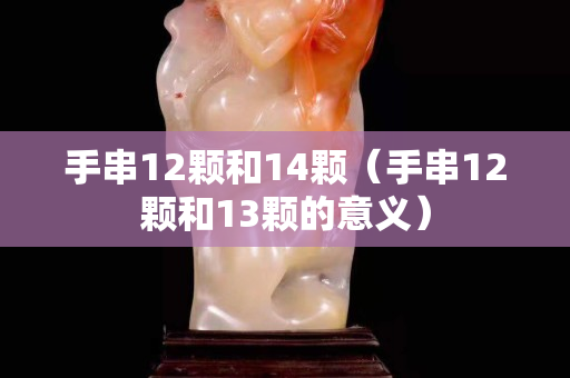 手串12颗和14颗（手串12颗和13颗的意义）