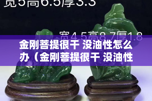金刚菩提很干 没油性怎么办（金刚菩提很干 没油性怎么办视频）