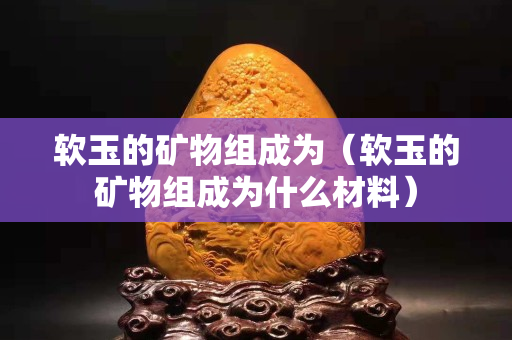 软玉的矿物组成为（软玉的矿物组成为什么材料）