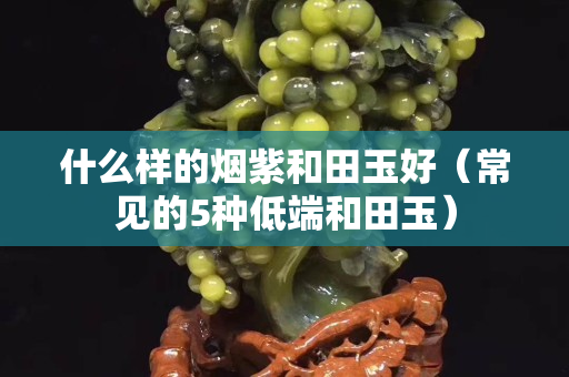 什么样的烟紫和田玉好（常见的5种低端和田玉）