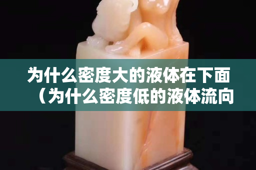 为什么密度大的液体在下面（为什么密度低的液体流向密度高的液体）