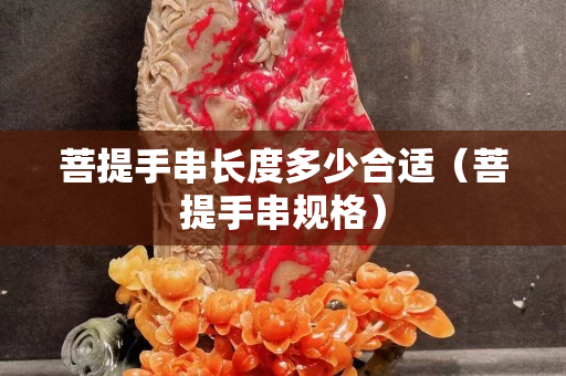 菩提手串长度多少合适（菩提手串规格）