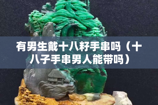 有男生戴十八籽手串吗（十八子手串男人能带吗）