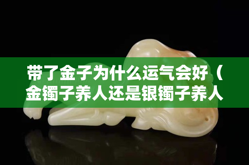 带了金子为什么运气会好（金镯子养人还是银镯子养人）