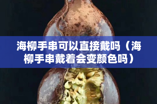 海柳手串可以直接戴吗（海柳手串戴着会变颜色吗）