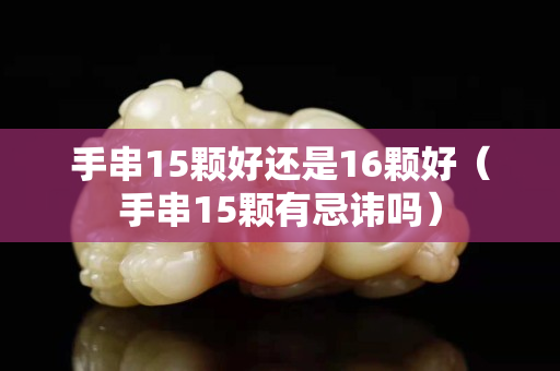手串15颗好还是16颗好（手串15颗有忌讳吗）