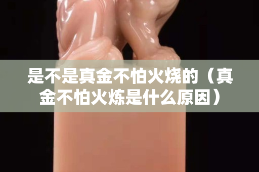 是不是真金不怕火烧的（真金不怕火炼是什么原因）