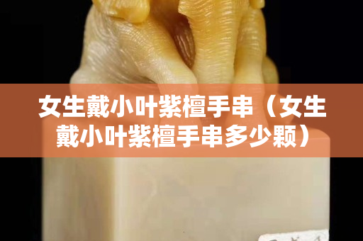 女生戴小叶紫檀手串（女生戴小叶紫檀手串多少颗）